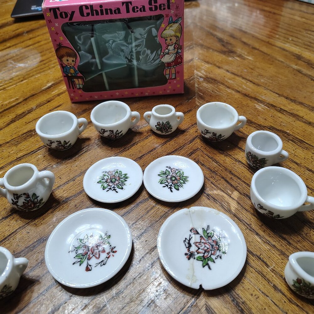 Toy China Tea Set